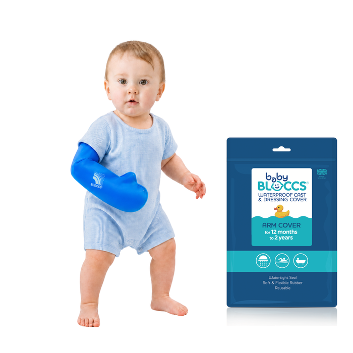 BLOCCS Waterproof Cast Cover Baby (12-24 months) Arm & Leg Covers