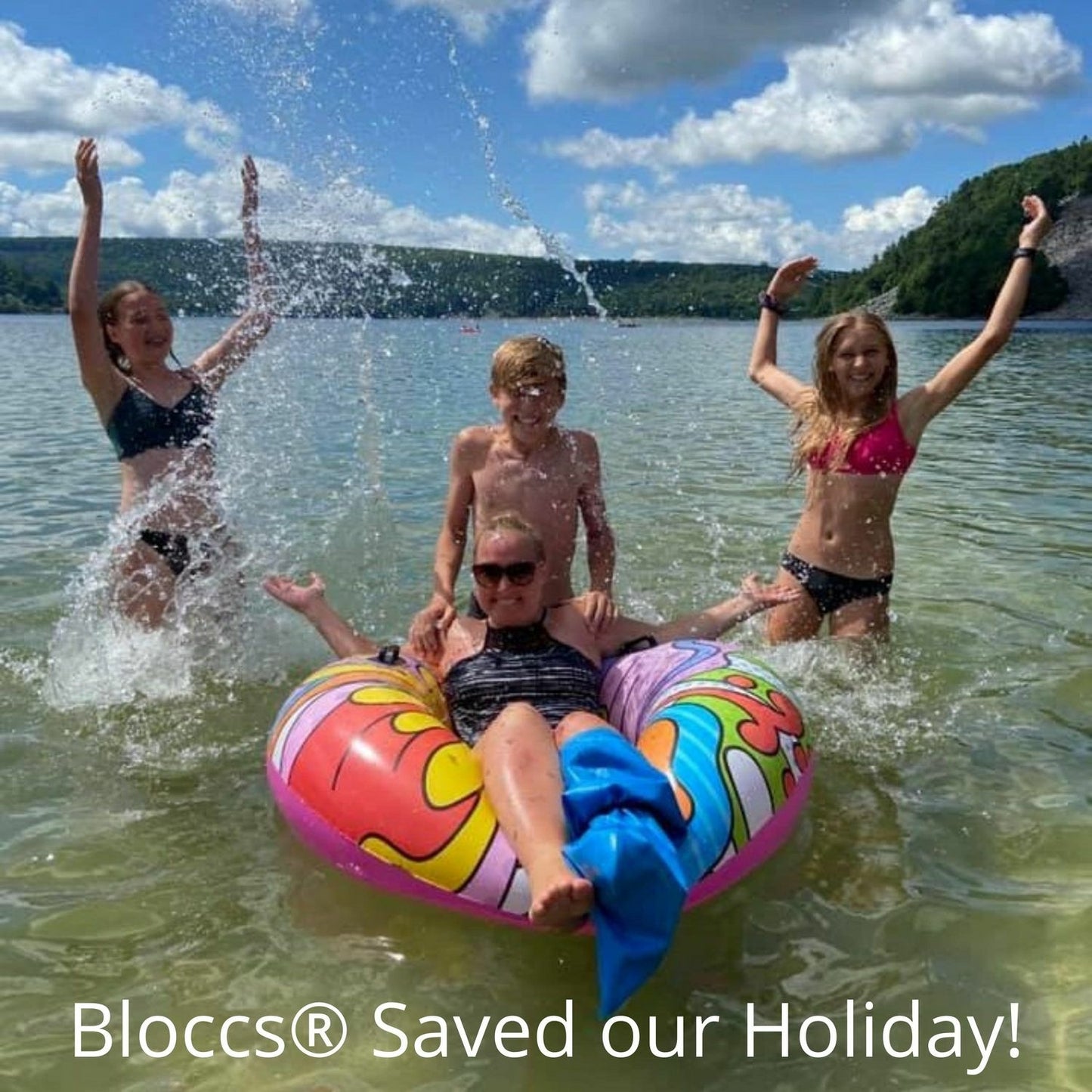 Bloccs Waterproof Cast Cover, Adult Leg (3)