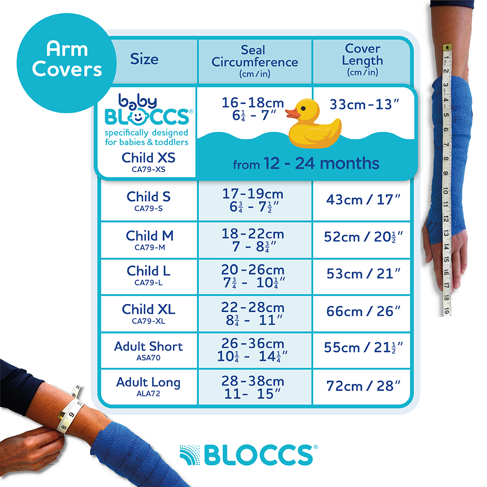BLOCCS Waterproof Cast Cover Baby (5)