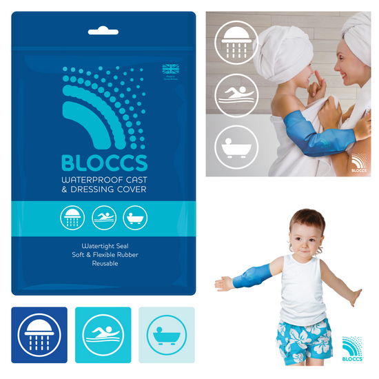 Bloccs Waterproof PICC Line & Elbow Cover, Child (2)